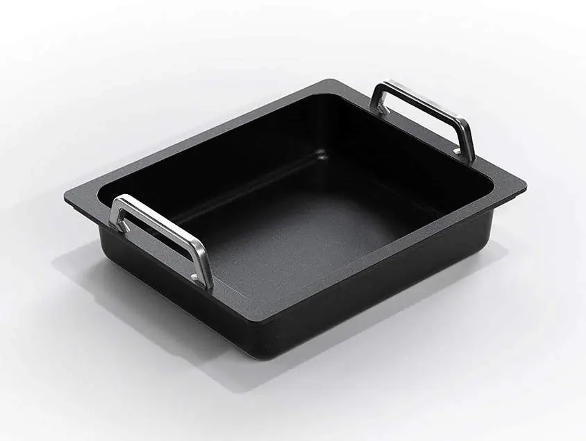 4250194660337 - Gastronormbräter 1-2 Induktion mit Griffen