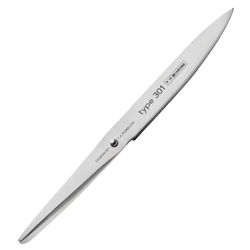Chroma Cutlery Type 301 kleines Universalmesser 12 cm Design FA Porsche Bild 2