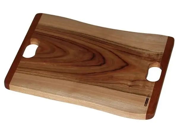 Ecoboards Universal Schneidbrett Kampherlorbeerholz 47 cm 250305 Bild