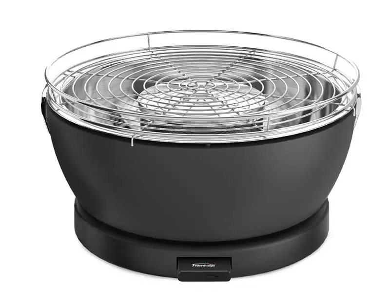 Feuerdesign Tischgrill Vesuvio anthrazit Bild