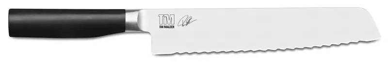 Kai Tim Mälzer Kamagata Brotmesser 23 cm beidseitig geschliffen japanischer Stahl