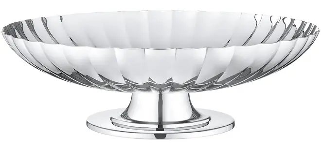 Georg Jensen Schale auf Fuß Bernadotte Bild