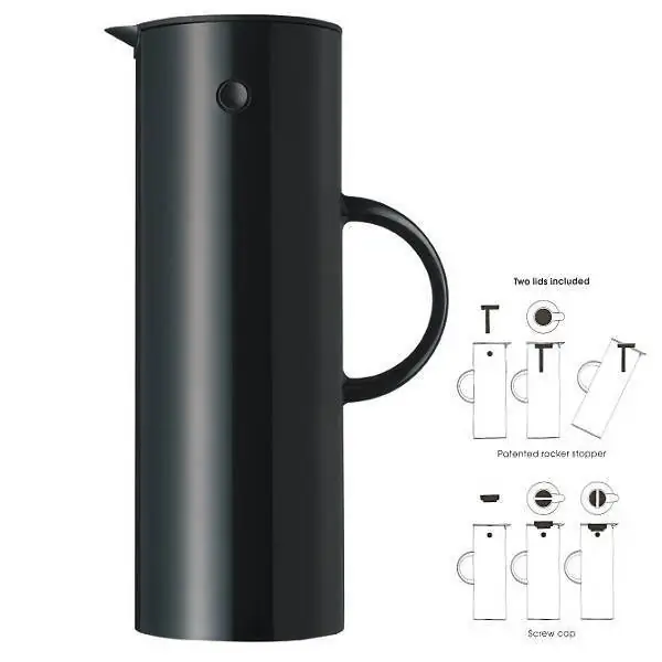 Stelton Isolierkanne EM77 schwarz Bild
