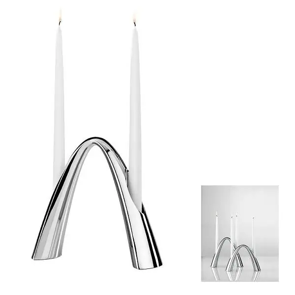 Stelton Twilight, Kerzenständer, gross Bild