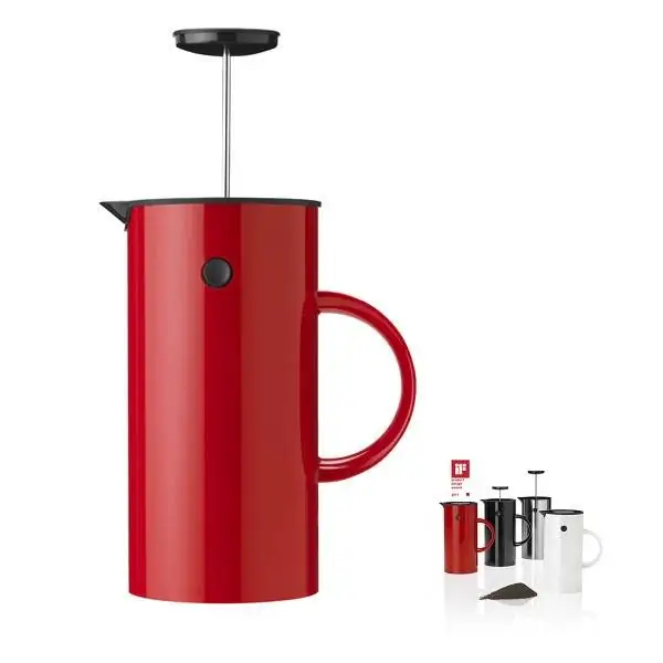 Stelton Kaffeezubereiter 8 Tassen rot Bild