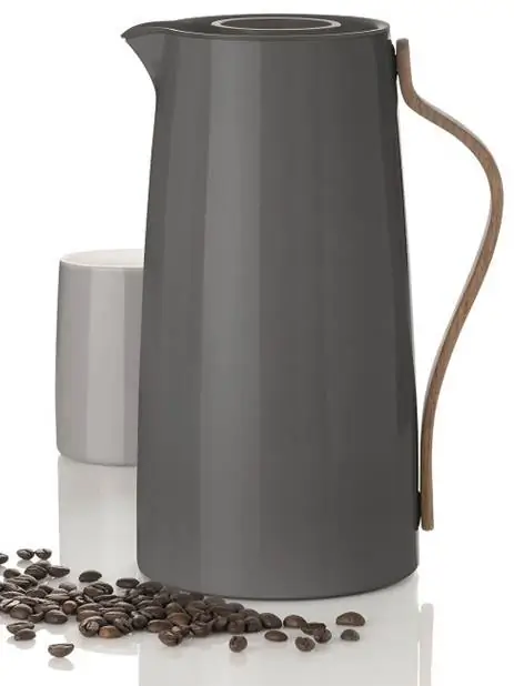 Stelton Emma Isolierkanne Kaffee 1,2 ltr. grau Bild