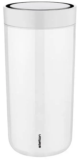 Stelton To Go Click Isobecher 0,34 l - steel chalk Bild