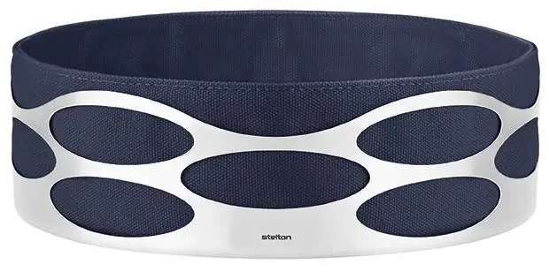 Stelton Embrace Brotschale 7 x 23 cm dunkelblau Bild