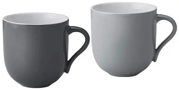 Stelton Becher Emma gross grau 2 Stück Bild