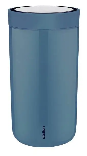 Stelton To Go Click Isobecher 0,20 l - dusty blue Bild