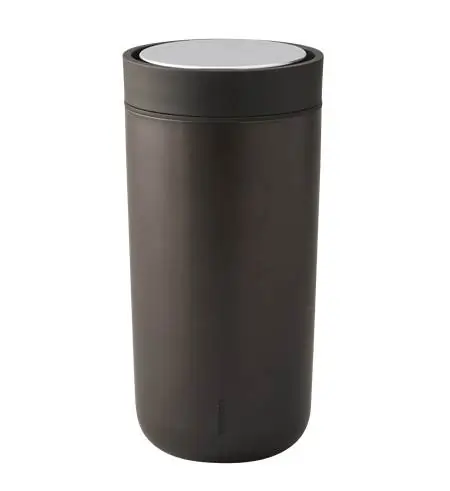 Stelton Isolierbecher To Go Click 0,34 ltr braun metallic Bild