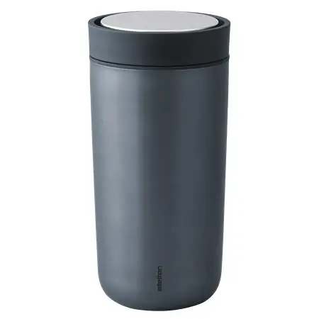 Stelton Isolierbecher To Go Click 0,34 ltr blau metallic Bild