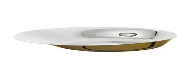 Stelton Foster Schale 46 cm stahl-golden Bild 2