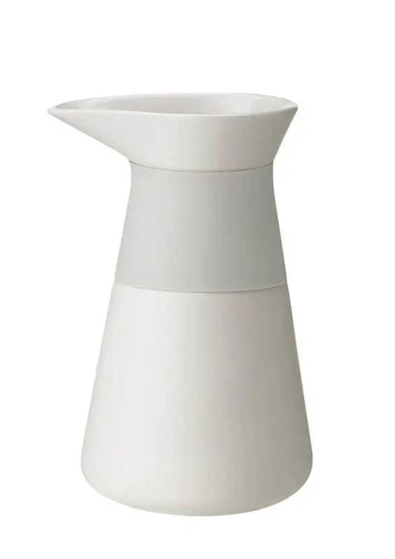 5709846025158 - - Theo Milchkännchen 04L - sand matt LxH 10x15cm 04L Griff aus Silikon