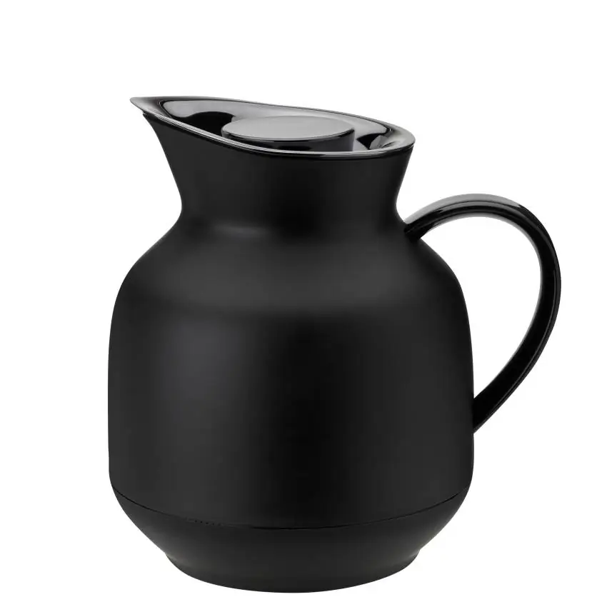 Stelton Amphora Isolierkanne Thermoskanne Tee 1 ltr soft black Bild