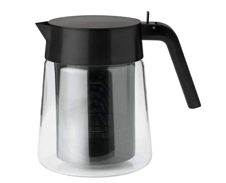 Stelton Nohr Glaskanne black metallic Bild 2