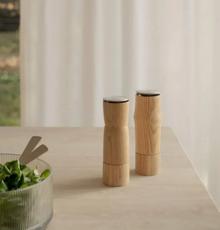 Stelton Storm Salzmühle und Pfeffermühle 2er Set Bild 2