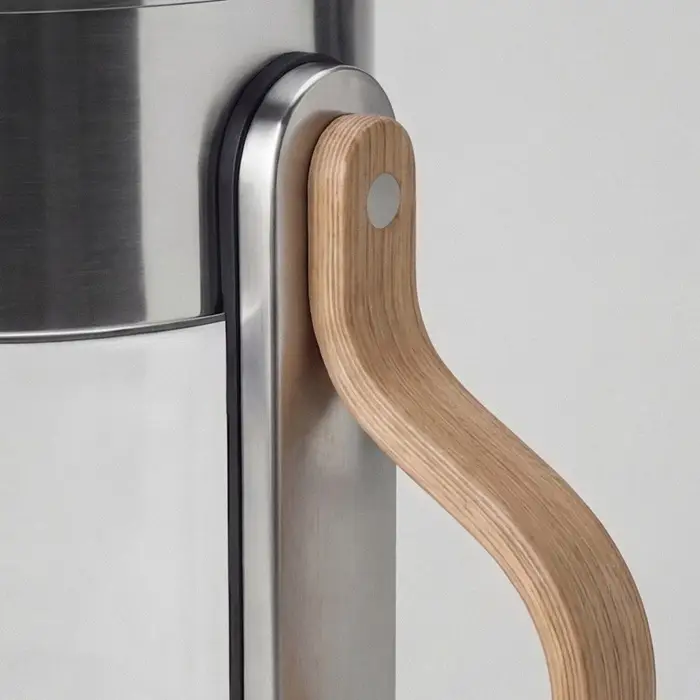 Stelton elektrischer Wasserkocher Emma sand Glas Bild 2