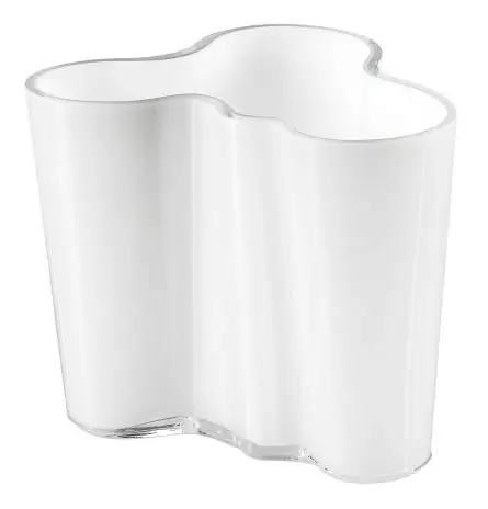 iittala Aalto Vase 95mm opal weiss Bild