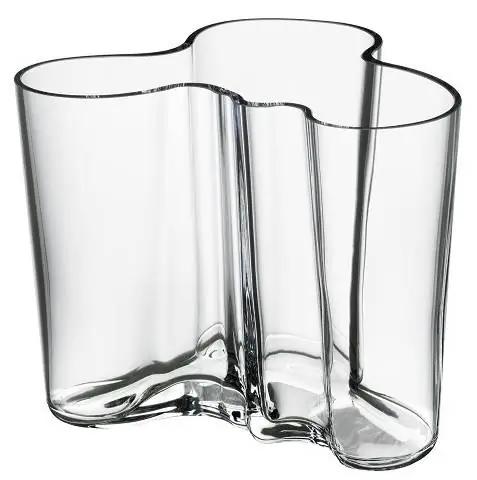 iittala Aalto Vase 120 mm klar Bild