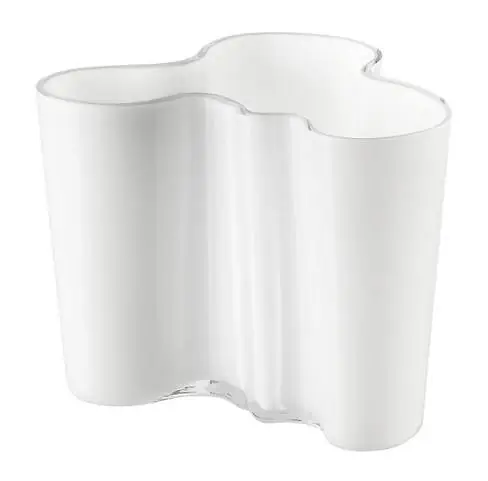 iittala Aalto Vase 120mm opal weiss Bild