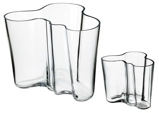 iittala Vasenset Aalto 160 und 95 mm klar Bild