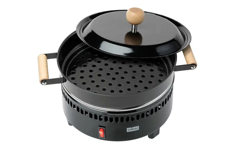 Stöckli Marroniofen mit Grillplatte 0085.52 Bild 2