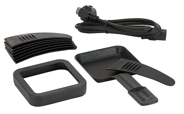 Stöckli Raclette PizzaGrill for 8 mit heissem Stein Bild 2