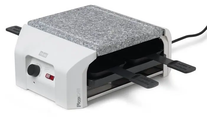 Stöckli Raclette PizzaGrill Four Four HotStone Erweiterung 0025.70HS Bild