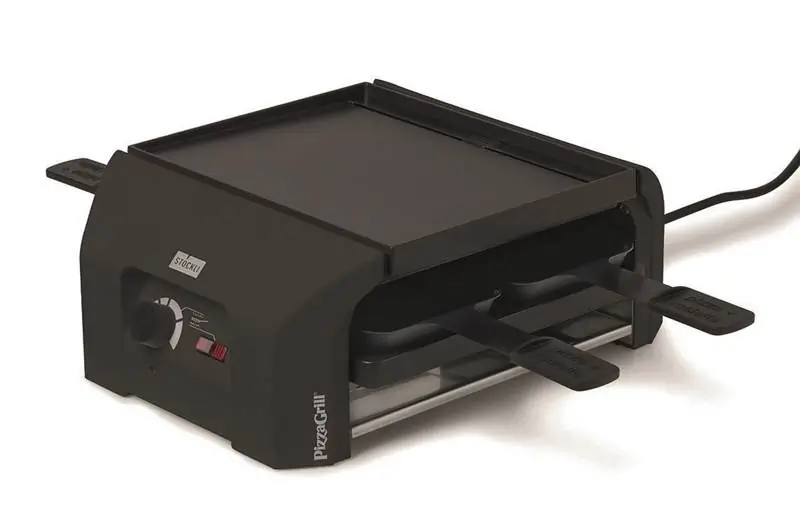 Stöckli Raclette PizzaGrill Four Four Endgerät anthrazit Bild