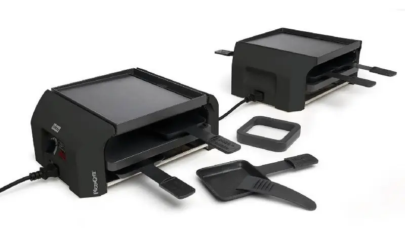 Stöckli Raclette PizzaGrill Four Four Set anthrazit Bild