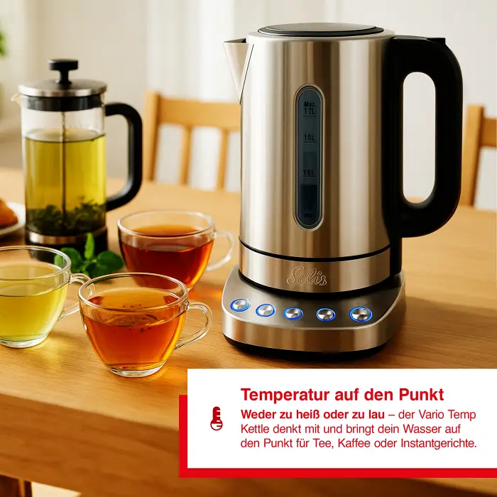Solis Wasserkocher Vario Temp Kettle Bild 2