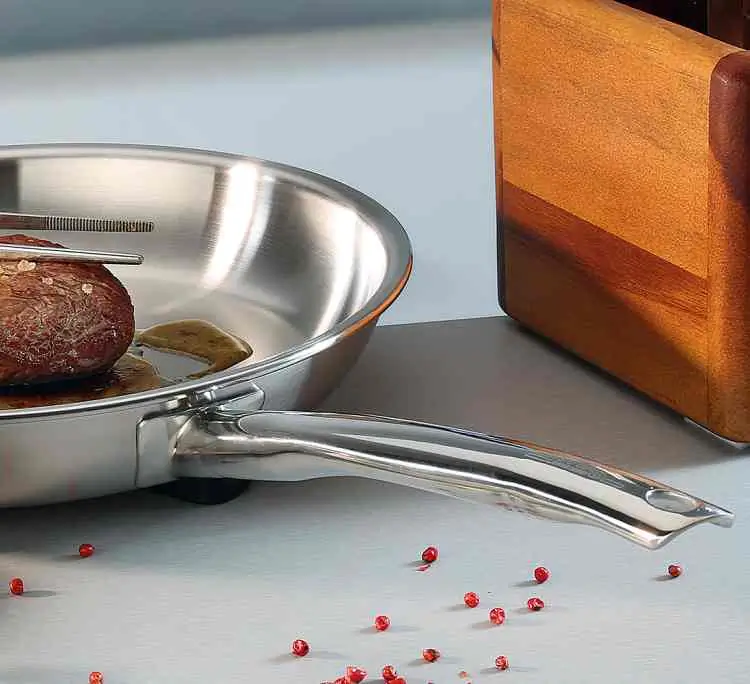 Spring Bratpfanne Edelstahl Brigade 28 cm Bild 2