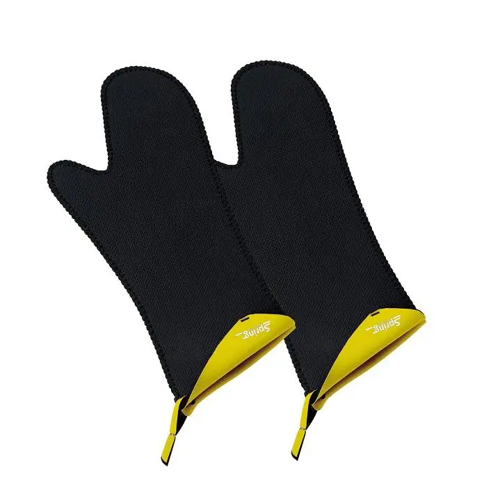 Handschuh Grips gelb lang Paar