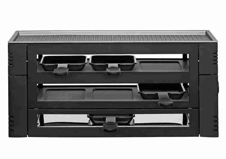 Spring Pizza Raclette 6 schwarz Bild 2