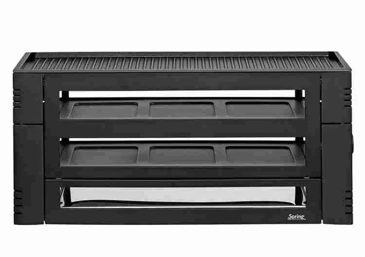 Spring Pizza Raclette 6 schwarz Bild 2