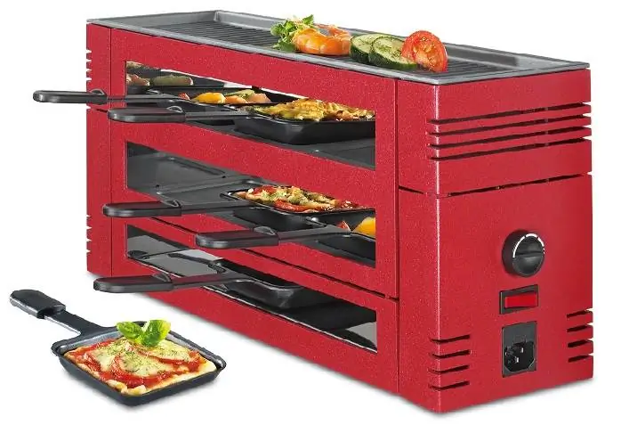 Spring Pizza Raclette 6 rot Bild