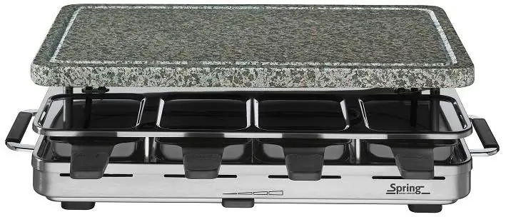 7640116141957 - Raclette 8 inox mit Granitstein