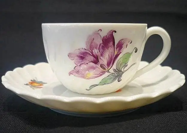 Nymphenburg Likörtasse Untertasse Dm 8,3 cm Bild