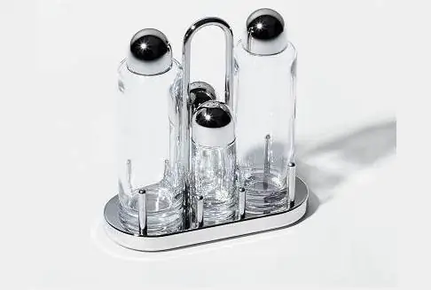 Alessi Menage Essig Öl Salz Pfeffer Bild