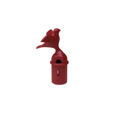 vogelfoermige Floete rot 23703/C