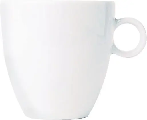 Alessi Kaffee-Obertasse Bavero weiss TAC1/87 Bild