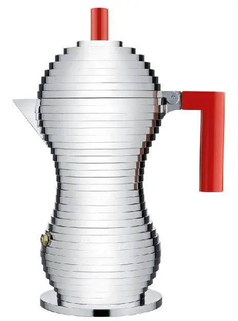 Alessi Espressobereiter Pulcina rot Bild