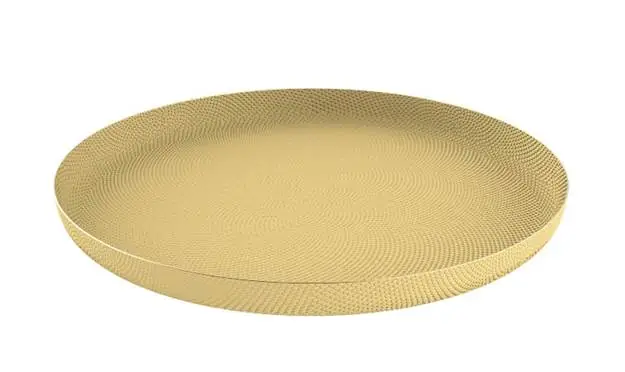 Alessi Tablett Morrison messing 35 cm JM14/35 BR Bild