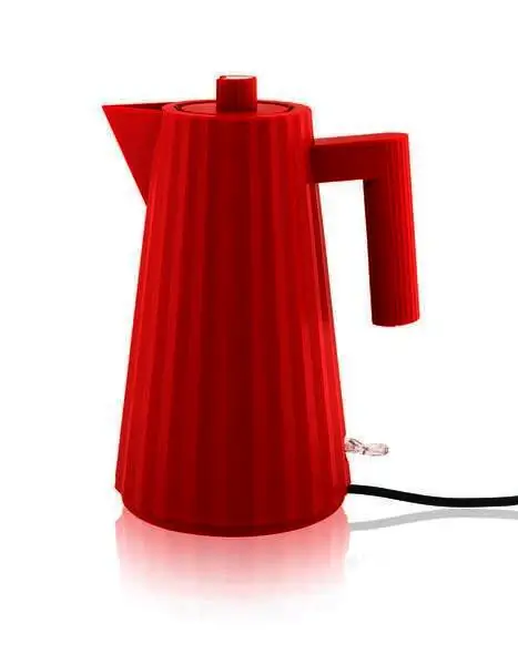 Alessi Plisse elektrischer Wasserkocher rot MDL06 R Bild