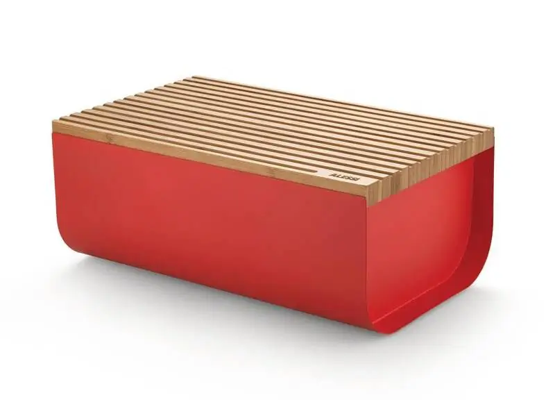 Alessi Brotkasten Mattina rot BG03 R Bild