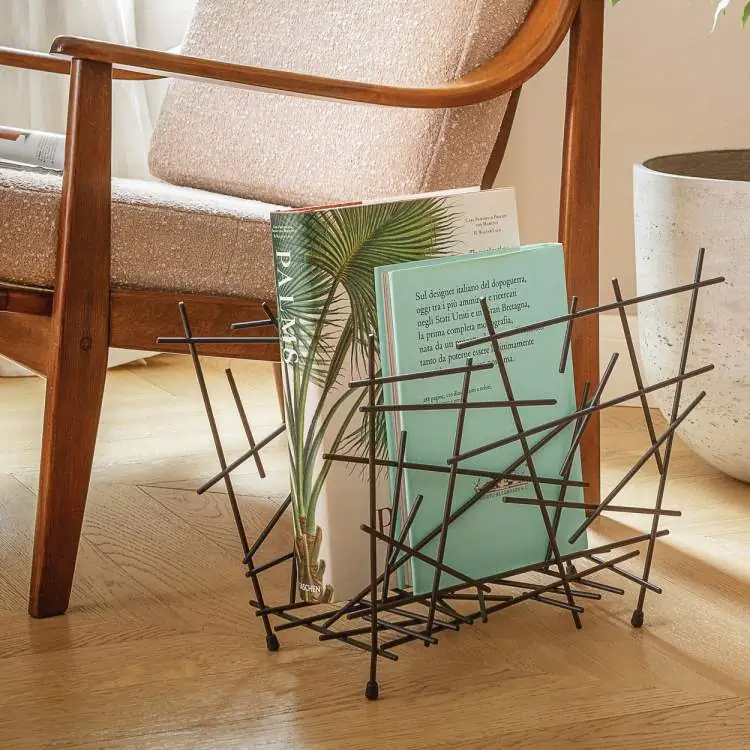 Alessi Zeitschriftenständer Blow Up schwarz FC15 B Bild 2