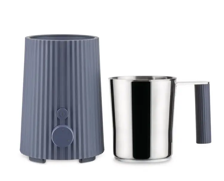 Alessi Plisse elektrischer Milchschäumer grau MDL13 G Bild 2
