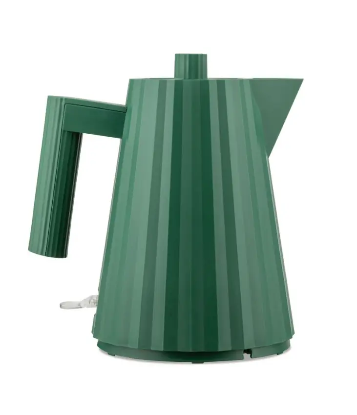 Alessi Plisse elektrischer Wasserkocher grün klein MDL06/1 GR Bild