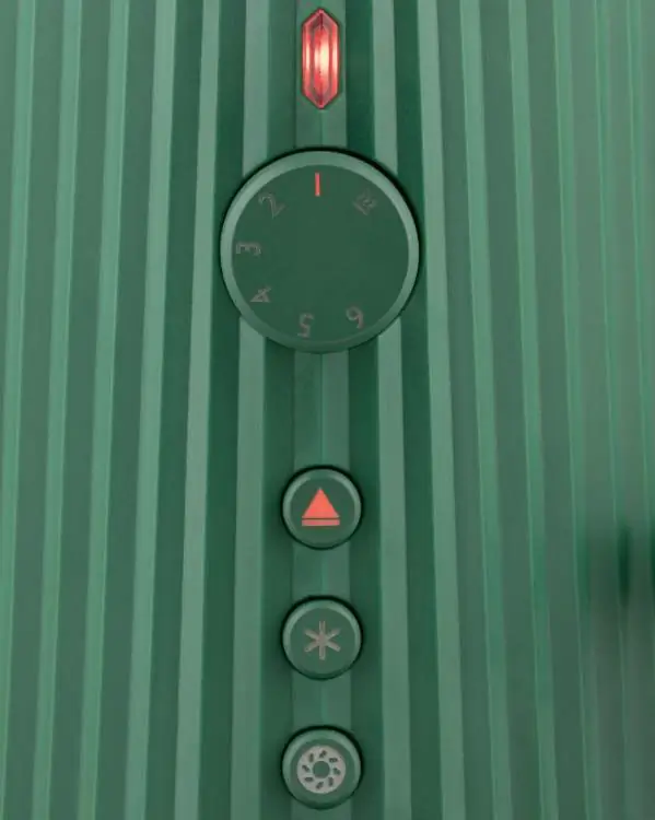 Alessi Plisse Toaster grün MDL08 GR Bild 2